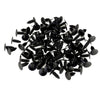 Auto Car Fender Push Pins 100 Pcs 8mm Bumper Clips Fasteners