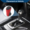 Chevrolet Malibu Red Black Faux Leather Gear Shift Knob Cover