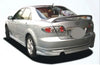 Mazda 6 2003-2008 Sedan with Light Unpainted ABS Trunk Spoiler Wing