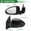 Chevrolet Cruze 5 Pins Left Driver Side Door Mirror Replacement (2011-2015)