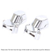Harley Sportster 1200 883 Chrome Rear Axle Cover Nut Bolt Caps Set (2005-2014)