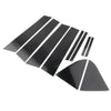 Chevrolet Cruze 10 x Black PC Pillar Posts Door Trim Covers (2011-2015)