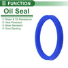 Oil Seal / 60x70x8mm / Seal Ring Rotary Shaft TPU High Pressure Blue 5 Pcs