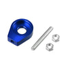 Honda 12mm Motorcycle Chain Axle Adjuster Tensioner 4pcs Blue
