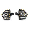 Harley Touring Sportster Softail Wide MX Style Foot Pegs