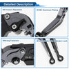 Suzuki GSXR150 (2017-2020) Black Adjustable Brake Clutch Levers