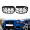 BMW 1 Series Gloss Black Front Kidney Grille (2011-2014)