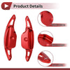 Kia Sorento Red Aluminum Alloy Steering Wheel Paddles (2018)
