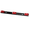 Truck Trailer Tail Lamp 4pcs Stainless Red Rear Clearance Marker Lights