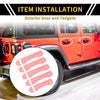 Jeep Gladiator Pink Door Tailgate Handle Cover (2020-2021)