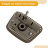 Mercedes-Benz X166 Exterior Door Handle (Beige Silver Tone)