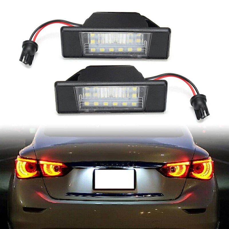Nissan Juke, Versa, X-Trail ABS LED License Plate Lights (2011-2023)
