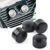 Harley Sportster XL Twin Cam Touring 4x Head Bolt Spark Plug Covers (2004-2023)