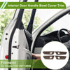Honda CR-V 2017-2022 Peach Wood Brown Interior Door Handle Bowl Cover Trim