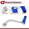 Honda CRF110F (2013-2018) Silver Blue Folding Shifter Lever