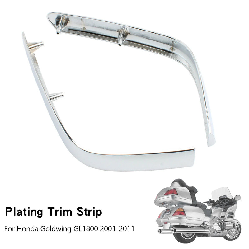 Honda Goldwing GL1800 (2001-2011) Chrome Trunk Molding Trim