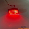 Harley Honda LED Brake Tail Light Assembly w/Gray Lens (Universal)