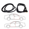 Toyota Corolla CE100 EE101 AE101 AE102 Sedan Front Door Weatherstrip Set