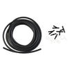 Windshield Wiper Washer Nozzle Hose Kit 4m 12 Connector Black/White