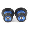 Yamaha YZF R1 R3 R6 MT-09 MT-10 6mm Blue Swing Arm Spool Slider
