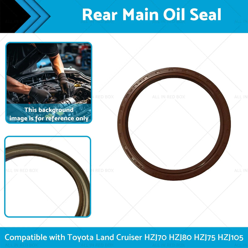 Toyota Land Cruiser HZJ70 HZJ80 HZJ75 HZJ105 Rear Main Oil Seal (1990-2007)