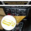 Jeep Wrangler Dashboard Center Console Control Panel Cover (2018-2023)