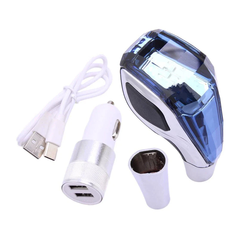 Car Model Crystal Touch Motion Activated LED Gear Knob