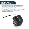 Honda Odyssey (2011-2017) - Black & White Gas Fuel Filler Cap