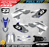 Yamaha YZF 450 (2010-2013) SHADES STYLE Stickers Custom Graphics Full Kit