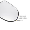 Honda Jazz Right Side White Mirror Glass w/ Back Non-heated (2002-2004)