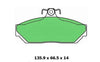 Holden WB Statsman UTE Brake Pad Set (1980–1984)