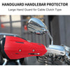 Motorcycle Set 1 Aluminum Handlebars with Plastic Handguards