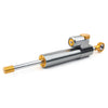 Motorcycle - Gray Gold Universal Adjustable Steering Damper