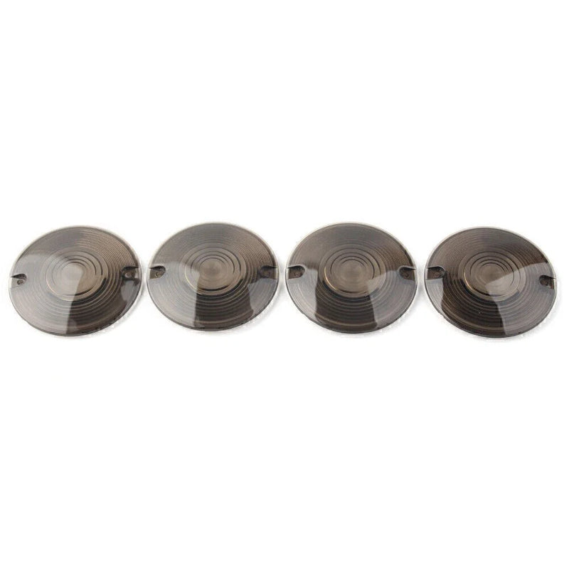 Harley Touring Electra Glide, Road King Turn Signal Lens Covers  Smoke