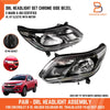 Holden Colorado RG LED DRL Headlights Pair 2017-2023