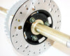 KANDI 125cc Quad ATV 890mm Rear Axle Assembly, Sprocket & Rotor