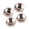 Suzuki Kawasaki 4 Pcs M10x1.25 Hex Cap Nut Domed