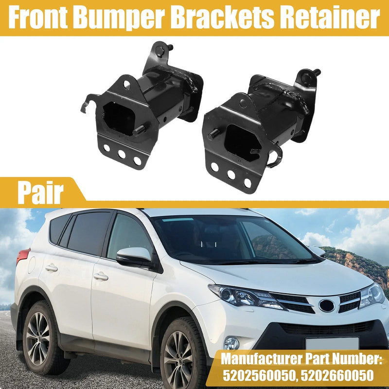 Lexus GX460 1 Pair Front Left Right Bumper Bracket (2010–2021)