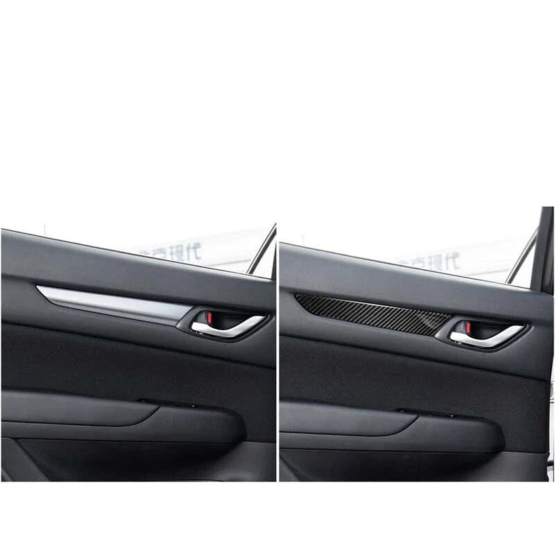 Mazda CX-5 2017-2018 4pcs Carbon Fiber Side Door Panel Decor Trim Fit