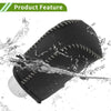 Mazda 3 Gear Shift Knob Cover 2014-2018 Pebbled Black Grey Faux Leather