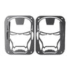JEEP WRANGLER JK Iron Man Rear Tail Light Covers (2007-2016)