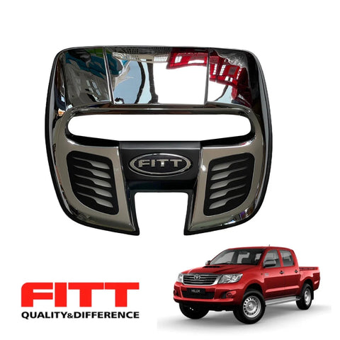 Toyota Hilux, Fortuner LED Hood Scoop Bonnet Cover Trim (2012-2014)
