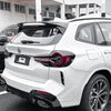 BMW X3 G01 (2018-2025) - Carbon Fiber Look 1 x Rear Spoiler Lip