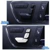 Mercedes Benz 3 x Door Seat Adjust Button Switch Cover Trim Set (2010-2015)