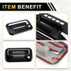Ford F-150 (2004-2014) Black Exterior Door Handle Cover Set