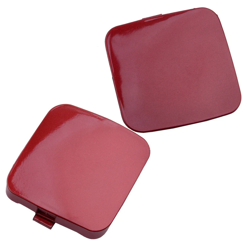 Toyota RAV4 Red Front Bumper  Tow Hook Eye Cover Caps (2009-2012)