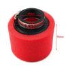 50cc 70cc 90cc 110cc XR50 CRF50 Pit Dirt Bike ATV 42mm Red Foam Air Filter