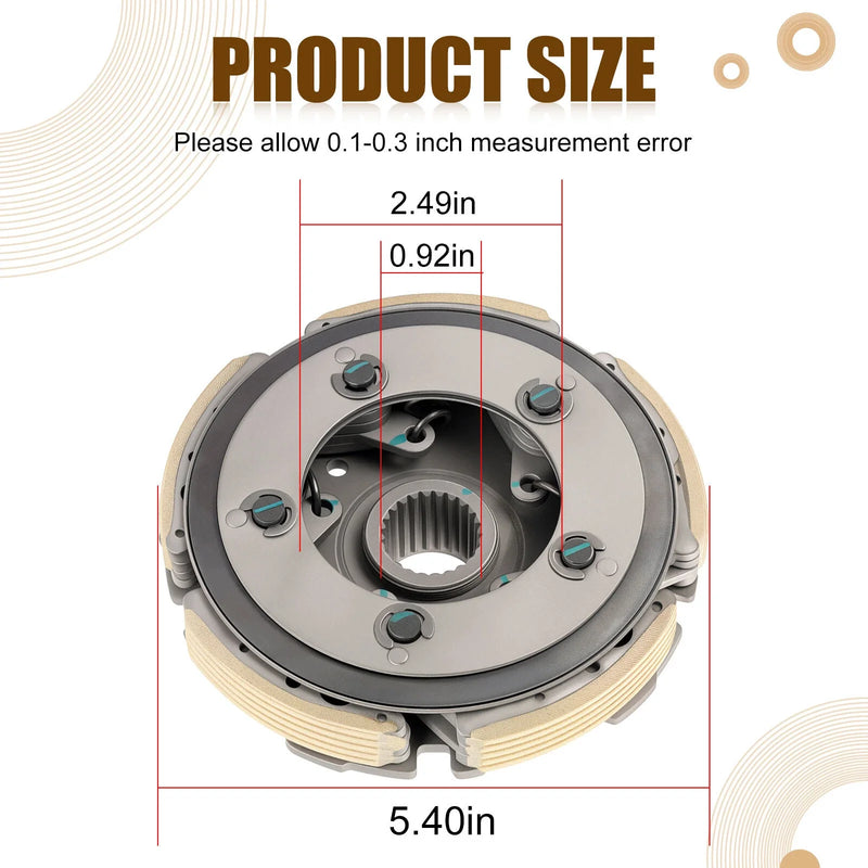 Honda FourTrax 300 TRX300 / TRX300FW 1988-2000 Wet Clutch Centrifugal Carrier