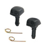 Pair Windshield Washer Water Nozzle Fits Mitsubishi Strada K64 Lancer 1995-2004