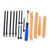 Auto Fastener Push Trim Pin Rivet Bumper Car Retainer Clip Kit (Fits Various)